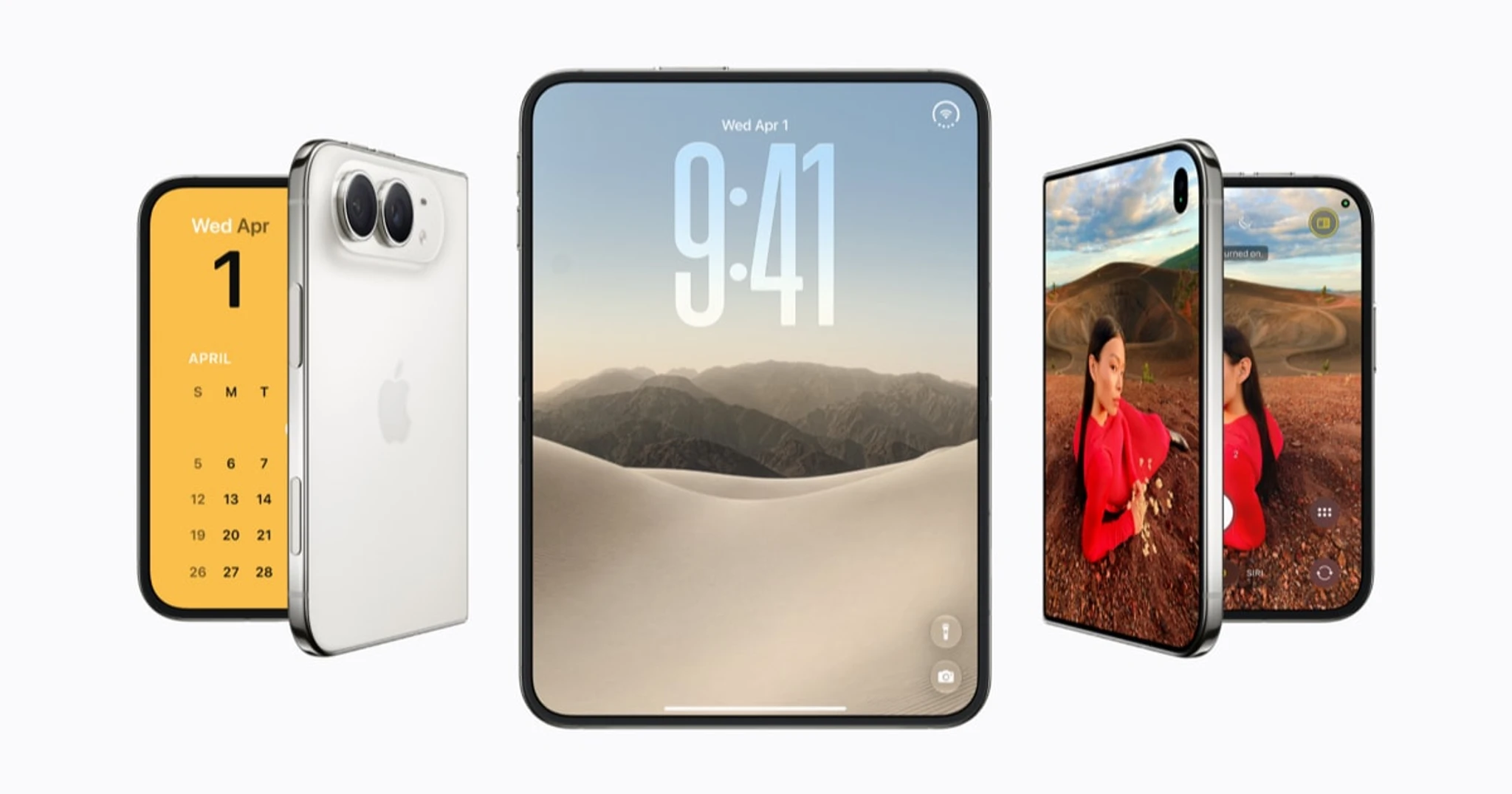 애플 iPhone Duo, 48MP 카메라와 두 화면을 갖춘 폴더블 아이폰 공개 이미지 1